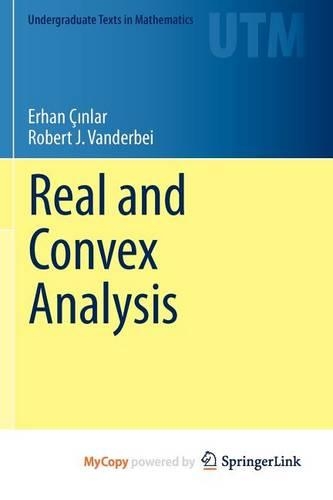 Real and Convex Analysis