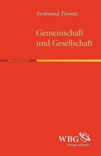 Gemeinschaft Und Gesellschaft