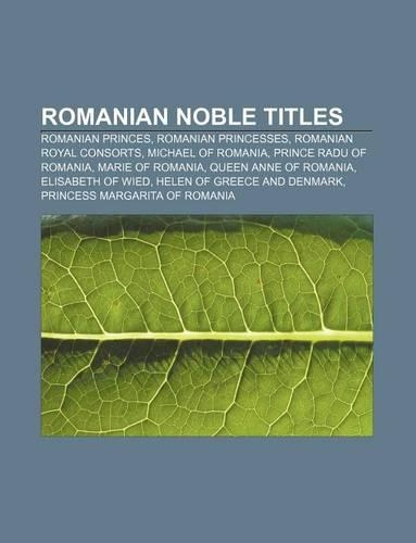 Romanian Noble Titles
