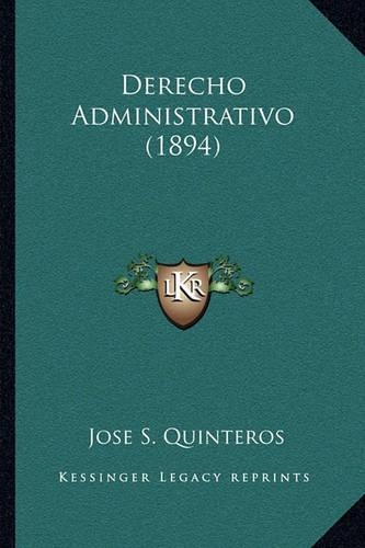 Derecho Administrativo (1894)