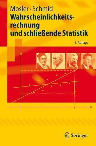 Wahrscheinlichkeitsrechnung Und Schlie Ende Statistik: (Springer-Lehrbuch)