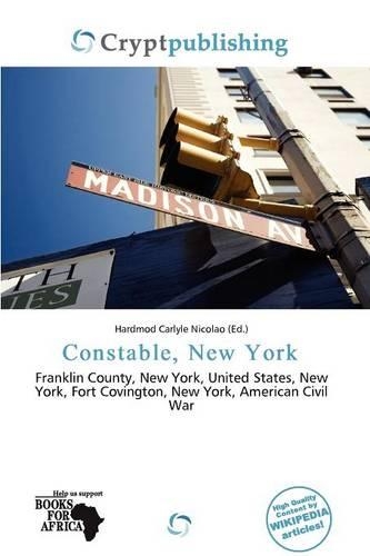 Constable, New York: (English)