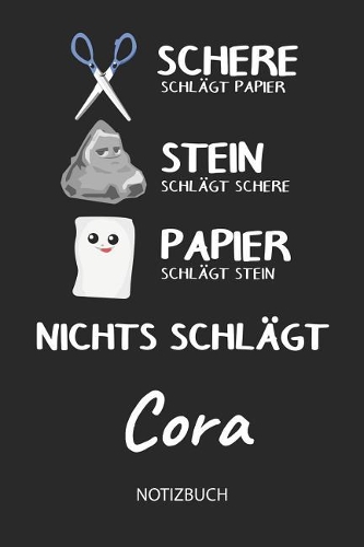 Nichts schlägt - Cora - Notizbuch