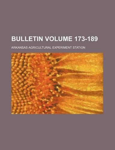 Bulletin Volume 173-189