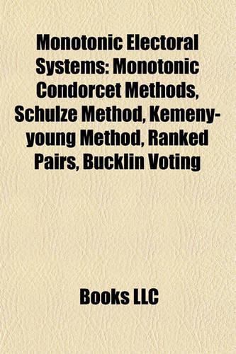 Monotonic Electoral Systems