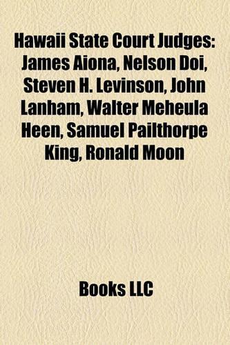 Hawaii State Court Judges