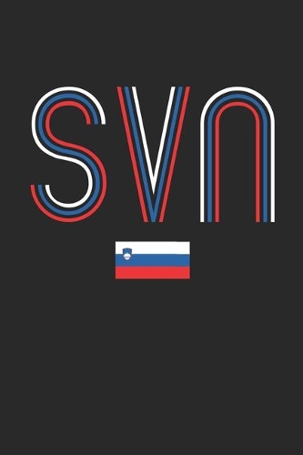 Vintage Slovenia Notebook - Slovenia Diary - Retro Slovenian Flag Journal - Slovenia Gifts