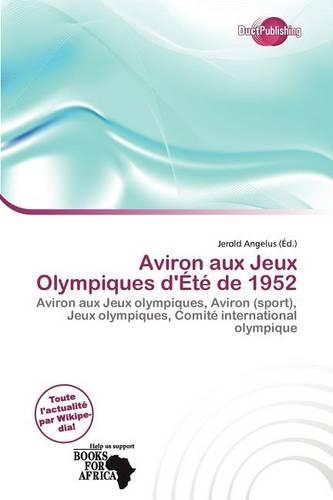 Aviron Aux Jeux Olympiques D' T de 1952
