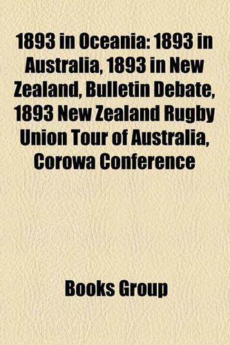 1893 in Oceania