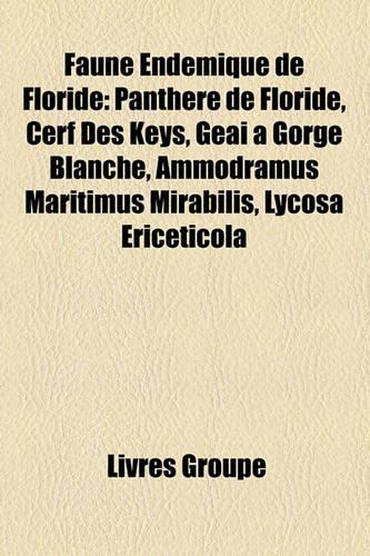 Faune Endmique de Floride