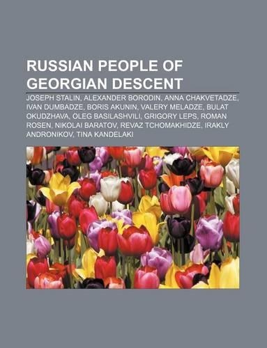 Russian People of Georgian Descent