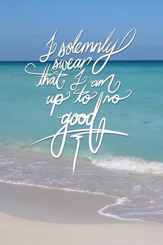 I solemnly swear that I am up to no good