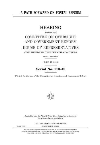 A Path Forward on Postal Reform