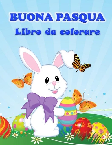 Libro da colorare Pasqua felice