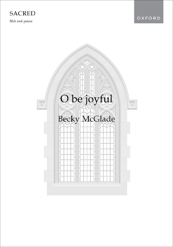O be joyful: Vocal score