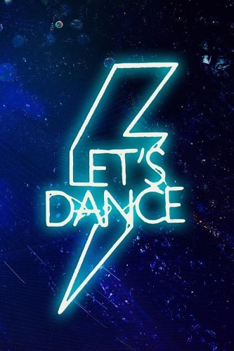 Let's Dance: Blank Lined Notebook ( Vaporwave ) Blue