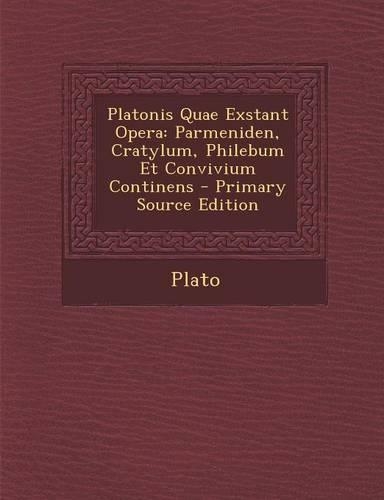 Platonis Quae Exstant Opera