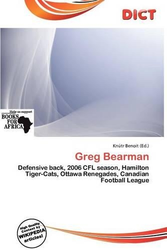 Greg Bearman: (English)