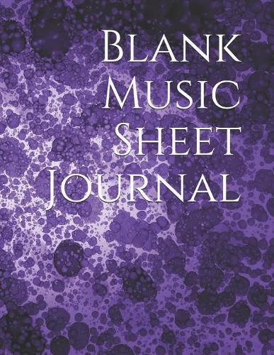 Blank Music Sheet Journal