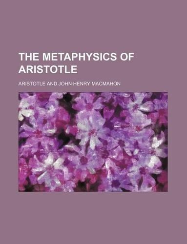 The Metaphysics of Aristotle