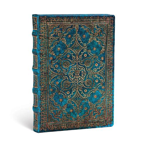 Azure (Equinoxe) Midi Lined Hardcover Journal (Elastic Band Closure)