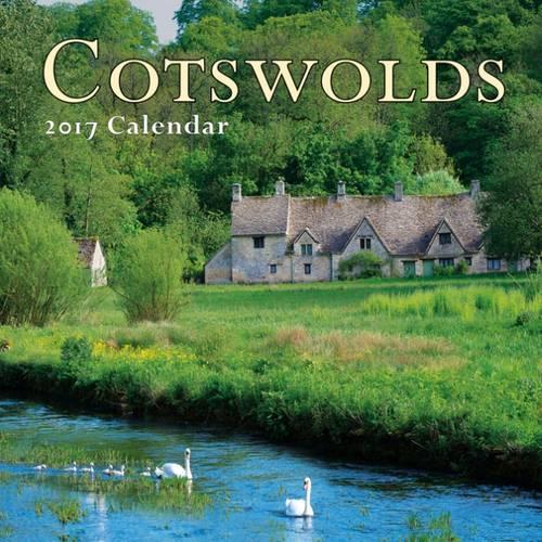 Cotswolds Small Square Calendar - 2017