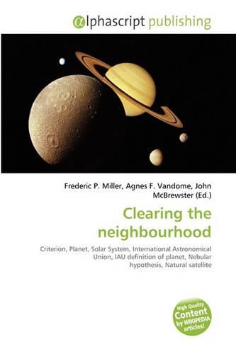 Clearing the Neighbourhood