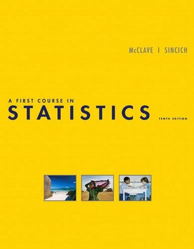 A First Course in Statistics: United States Edition(English)