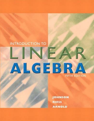 Introduction to Linear Algebra: United States Edition