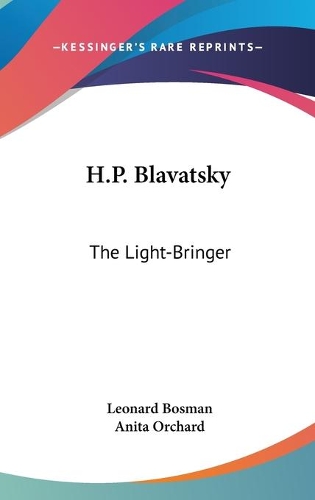 H.P. Blavatsky
