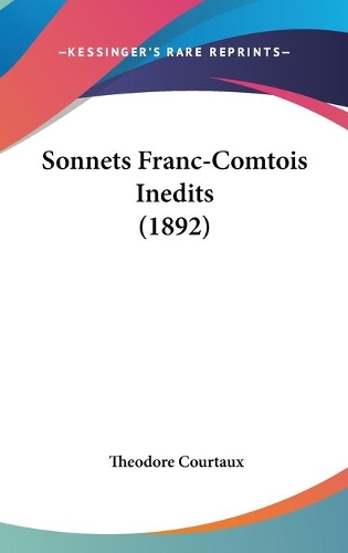 Sonnets Franc-Comtois Inedits (1892)
