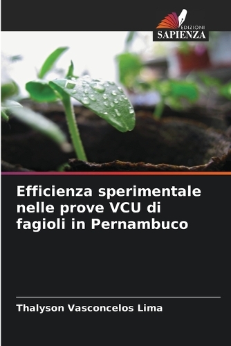 Efficienza sperimentale nelle prove VCU di fagioli in Pernambuco