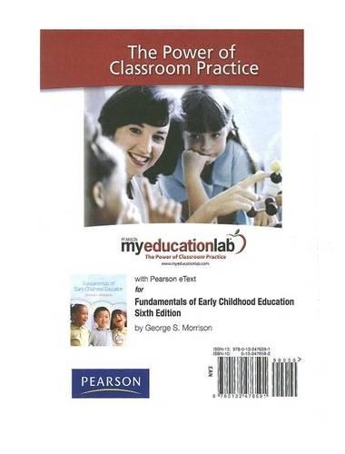 MyLab Education with Pearson eText -- Standalone Access Card -- for Fundamentals of Early Childhood Education