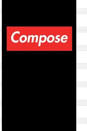 Compose: 148 Pages 6 X 9 Blank Sheet Music Manuscript Staff Paper 7 Staves