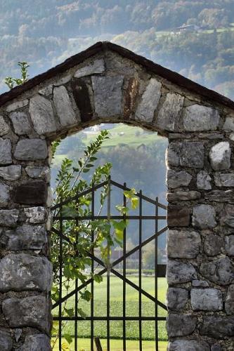Gray Stone Entryway and Gate Journal