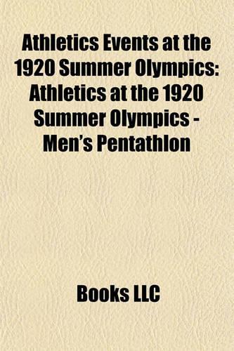 Athletics Events at the 1920 Summer Olympics