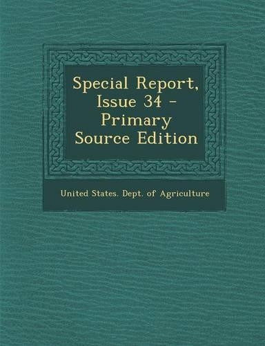 Special Report, Issue 34: (English)