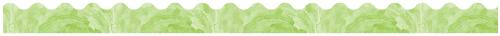 Celebrate Learning Watercolor Green Scalloped Borders