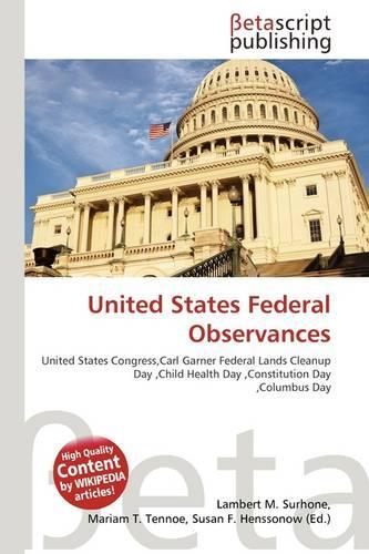 United States Federal Observances