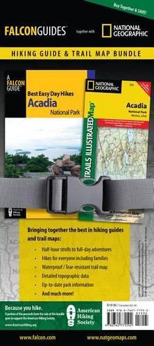 Best Easy Day Hiking Guide and Trail Map Bundle: Acadia National Park