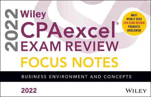 Wiley CPAexcel Exam Review 2022 Focus Notes