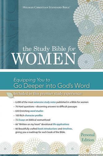 HCSB Study Bible For Women, Personal Size Edition