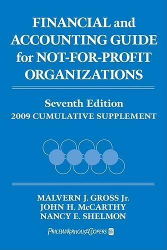 Financial and Accounting Guide for Not-for-profit Organizations