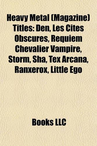 Heavy Metal (Magazine) Titles