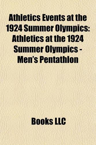 Athletics Events at the 1924 Summer Olympics