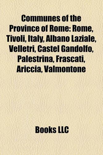 Communes of the Province of Rome