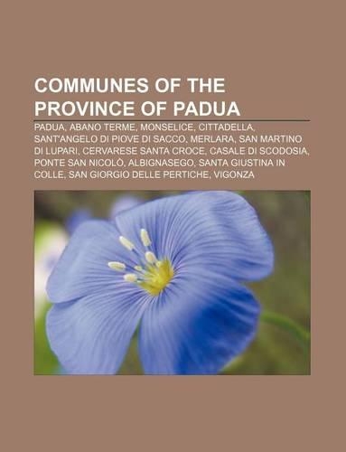 Communes of the Province of Padua