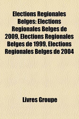 Lections Rgionales Belges