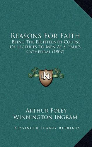 Reasons For Faith