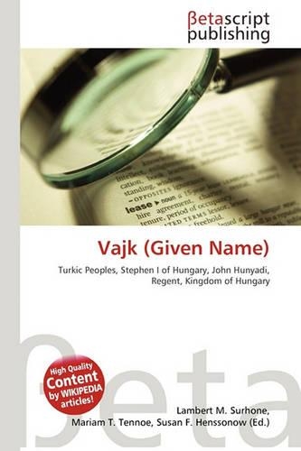 Vajk (Given Name)